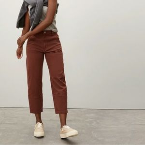 Everlane Utility Barrel Pant - Rosewood